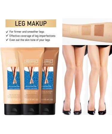 No Transfer Waterproof Leg Makeup Leg Makeup for Varicose Veins Foundation For Leg And Body Scars Long Lasting Foundation For The Body Waterproof (#3) - Buy Online on GoSupps.com