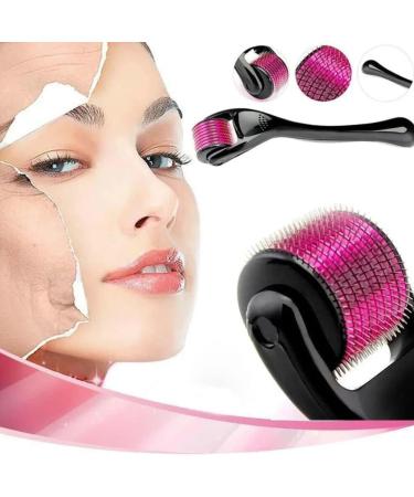 Derma Roller 540 Titanium Needles Derma for Face and Skin Care Stimulate Beard and Hair Growth Microneedle Roller (0.5mm) - Buy Online on GoSupps.com