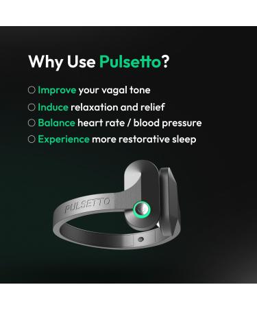 Personalized Relaxation Device | Natural Vagus Nerve Stimulator for Healing & Stress Management | Patented Neuro Wearable for Wellness - Buy Online on GoSupps.com