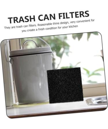 Hapinary 6-Piece Carbon Filter for Trash Cans | Odor Remover Inserts for Household & Compost Bins - Buy Online on GoSupps.com