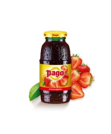 Pago Strawberry Juice 200ml (Case of 12)