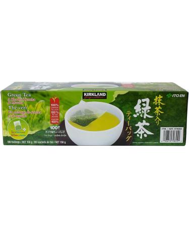 Kirkland Signature Green Tea Matcha Blend 100 bags - Buy Online on GoSupps.com