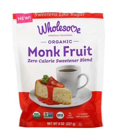 Wholesome Organic Monk Fruit 8 oz ( 227 g)