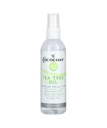 Cococare Hydrating Facial Toner Alcohol-Free Tea Tree Oil 4 fl oz (118 ml)