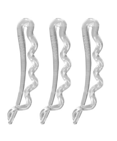 Invisibobble Waver Traceless Hair Clip - Crystal Clear 3 Pack | No Crease Hair Accessories - Buy Online on GoSupps.com