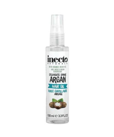 Inecto Exquisite Shine Argan Hair Oil 3.3 fl oz (100 ml)