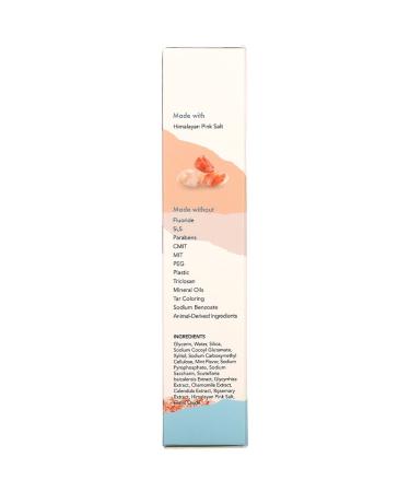 Rael Himalayan Pink Salt Toothpaste - Sweet Herbal Mint 4.23 oz (120 g) | Natural Oral Care - Buy Online on GoSupps.com