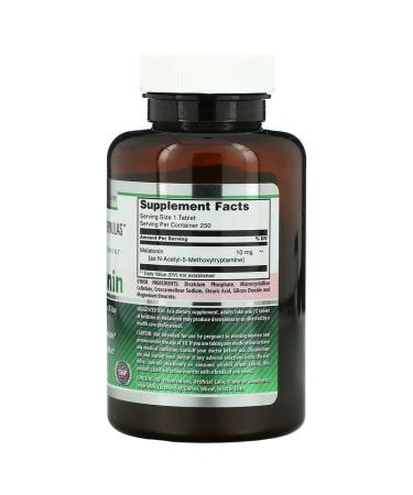 Buy Amazing Nutrition Melatonin 10 mg - 250 Tablets for Better Sleep - Buy Online on GoSupps.com