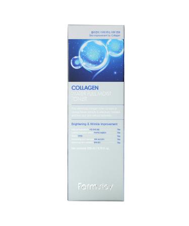 Farmstay Collagen Water Full Moist Toner 6.76 fl oz - Hydrating & Nourishing Skin Care - Buy Online on GoSupps.com