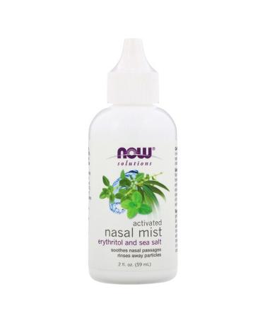 Now Foods Solutions Activated Nasal Mist 2 fl oz (59 ml)