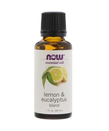 Now Foods Essential Oils Lemon & Eucalyptus Blend 1 fl oz (30 ml)