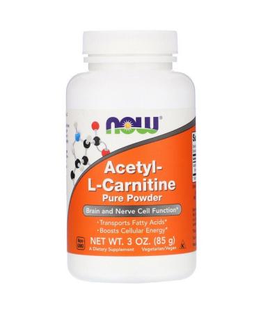 Now Foods Acetyl-L-Carnitine 3 oz (85 g)