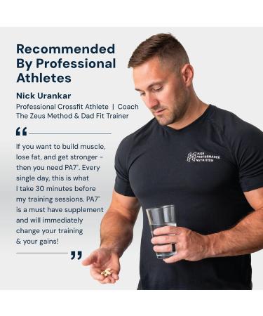 HPN PA(7) Phosphatidic Acid Muscle Builder - Boost mTOR, Increase Mass & Strength | Natural Muscle Building Supplement | 30 Day Supply - Buy Online on GoSupps.com