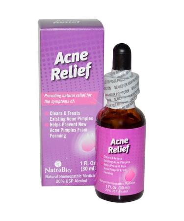 NatraBio Acne Relief 1 fl oz (30 ml)