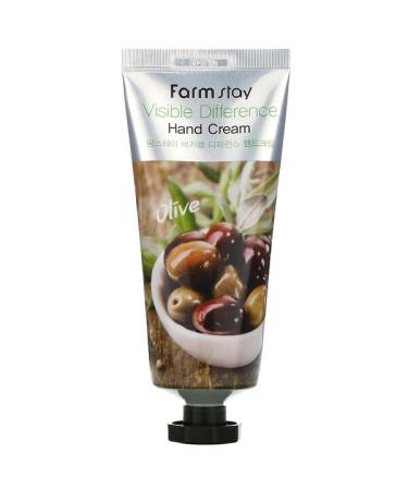 Farmstay Visible Difference Hand Cream Olive 100 g
