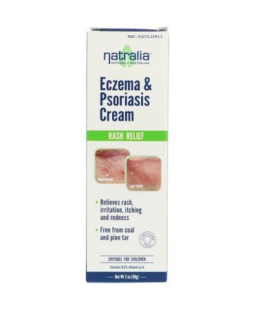 Natralia Eczema & Psoriasis Cream 2 oz (56 g)