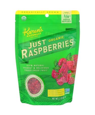 Karen's Naturals Organic Just Raspberries 1.5 oz (42 g)