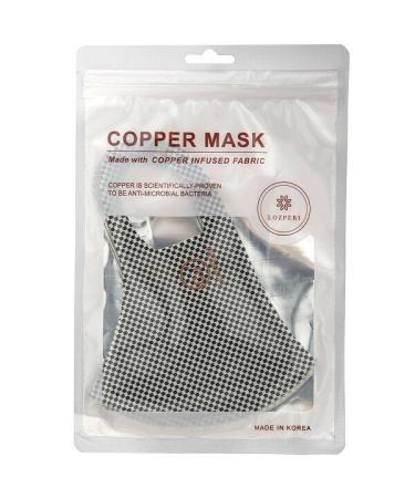 Lozperi Copper Mask Adult Dot 1 Count