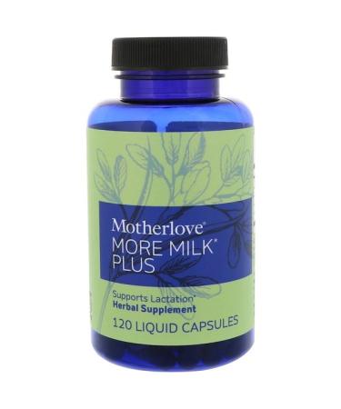 Motherlove More Milk Plus 120 Liquid Capsules