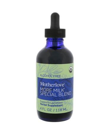 Motherlove More Milk Special Blend Alcohol Free 4 fl oz (118 ml)
