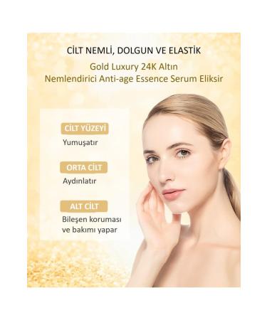 Jomtam Gold Luxury 24k Gold Moisturizing Anti-Age Elixir Serum 15 ml - Buy Online on GoSupps.com