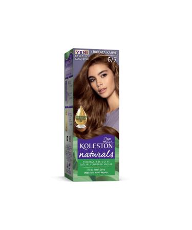 Wella Koleston Naturals Hair Dye 6/7 Chocolate Brown 3 Pieces - Buy Online on GoSupps.com