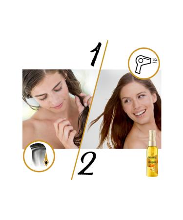 Pantene Hair Care Oil Keratin Essence Repair Vitamin E 100 ml X 2 Pieces - Buy Online on GoSupps.com