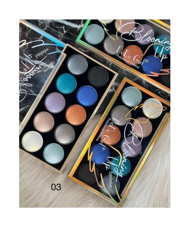 DoDo Girl Colorful 10-Piece Eyeshadow Palette - Buy Online on GoSupps.com