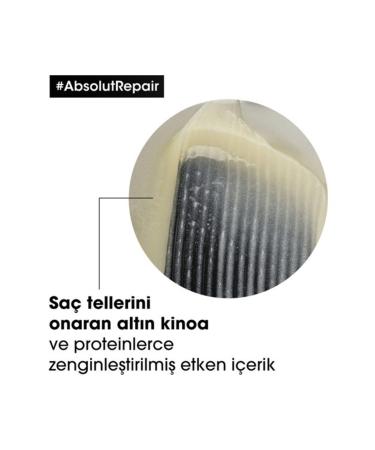 L'Oreal Paris L'Oreal Professionnel Serie Expert Absolut Repair Damaged Hair Repair Shampoo 500 Ml - Buy Online on GoSupps.com