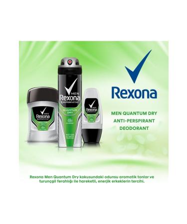 Rexona Men Quantum Dry Roll On 50 ml X 3 Pieces - Buy Online on GoSupps.com
