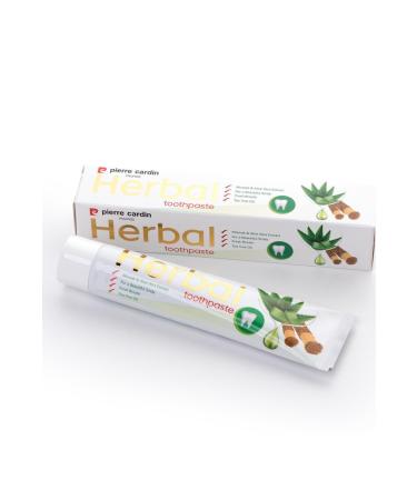 Pierre Cardin Aloe Vera & Miswak & Tea Tree Herbal Toothpaste - 75 Ml - Buy Online on GoSupps.com