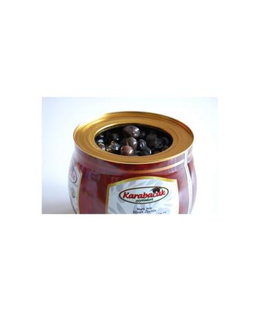 Karabacak Olive Karabacak Black Olive Mega Size 2 Kg Tin - Buy Online on GoSupps.com