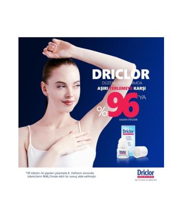 Driclor Solution Roll-on 20 ml - Antiperspirant - Buy Online on GoSupps.com