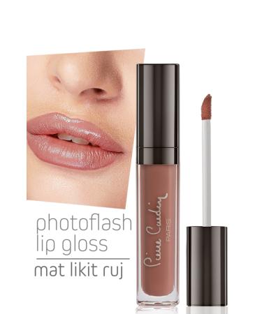 Pierre Cardin Photoflash Lipgloss Shiny Liquid Lipstick - Biscuit - Buy Online on GoSupps.com