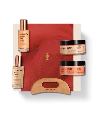 Nativa SPA Acerola Cherry Radiant Ritual Set The Ultimate Skin-Caring Gift of Radiance