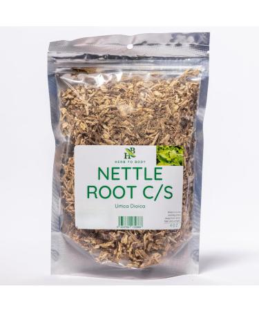 Herb To Body Nettle Root C/S | Cut & Sifted | Urtica Dioica | Wildcrafted | 4oz