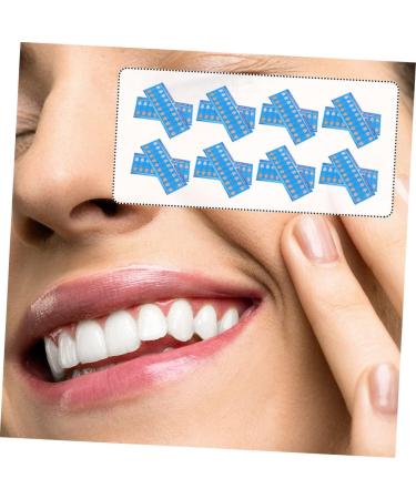 Minkissy 30 Pack Tooth Colored Card - Teeth Whitening Color Bleaching & Dental Care Disposable Mouth Care - Buy Online on GoSupps.com