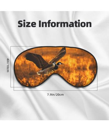 Shop Loon Nature Bird Print Sleep Eye Mask - Soft Eye Cover for Travel & Naps | Perfect for Men & Women - Buy Online on GoSupps.com