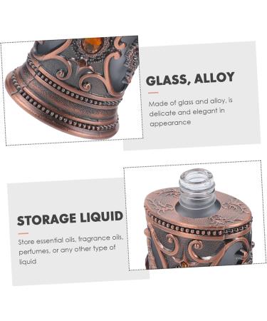 Alipis Perfume Bottle Perfume Mini Egyptian Perfume Middle Eastern Perfume Essential Oil Perfume Mini Perfume Dubai Perfume Aromatherapy Bottle Travel Decorative Bottle Vintage Glass - Buy Online on GoSupps.com