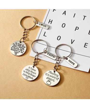 Hicarer 80 Word Charms Pendants - Engraved Motivational Jewelry Accessories in Silver - Buy Online on GoSupps.com