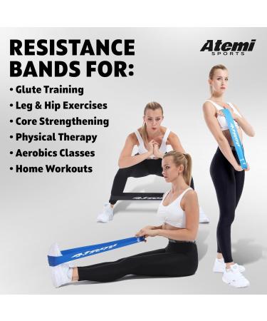 Resistance Bands for Glute Training | Extra Wide Exercise Bands | #1 Yellow (X-Light) Sold Individually | International Shipping Available - Buy Online on GoSupps.com