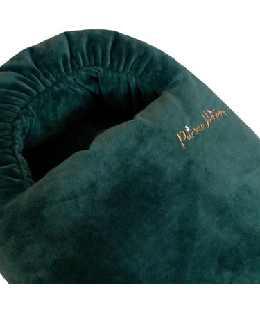 Comfortable Foot Warmer Cover Zip for Warm-Up Bag | Soft Indoor & Outdoor Socks | Ideal for Travel & Home Use - Green - Buy Online on GoSupps.com