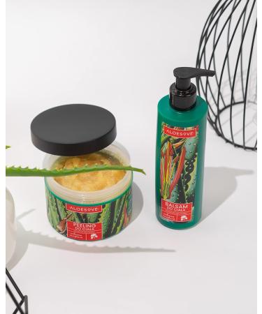 ALOESOVE Body Scrub 245g | Natural Vegan Body Peeling with Organic Aloe Extract | International Shipping - Buy Online on GoSupps.com
