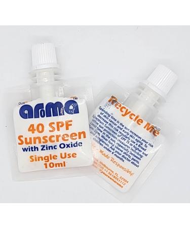 Buy Original Sunscreen Lotion with Beta-Carotene - Broad Spectrum SPF 40 | Single-Use Sachets for International Shipping - Buy Online on GoSupps.com
