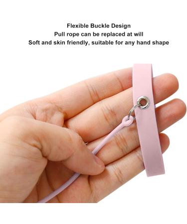 Wrist Tweezer Convenient Use Soft Texture Corrosion Resistance Eyelash Tweezer Silicone Material Protection for Eyelash Grafting (Roseate) - Buy Online on GoSupps.com