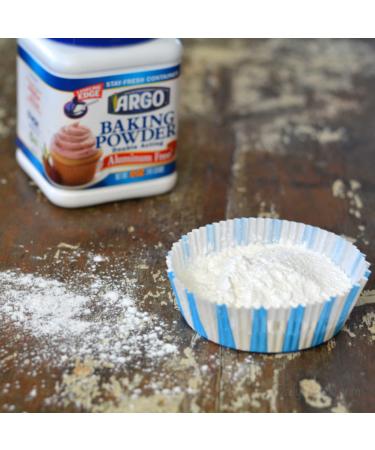 Argo Measuring Spoon & Baking Powder 12 oz - Resealable Container - Buy Online on GoSupps.com