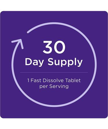 Natrol Melatonin Fast Dissolve 5mg - Sleep Aid & Immune Support - Strawberry Flavor - 30 Tablets - Buy Online on GoSupps.com