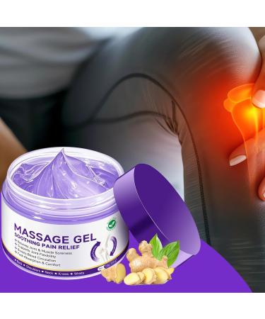Gel de massage pour les articulations - Cr me de massage apaisante pour les douleurs au genou - P n tre rapidement avec effet long terme - Non gras - Soulage les muscles les articulations et les - Buy Online on GoSupps.com