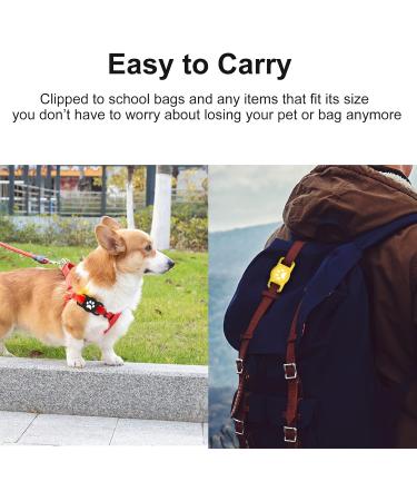 Coholl Protective Cover for Apple AirTag - 3 Pack Silicone Shell for Pet Collars GPS Finder Case for Dogs & Cats Bright Pink & Purple Holders for Kids & Seniors - Buy Online on GoSupps.com