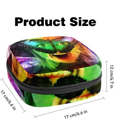 Halloween Flower Portable Period Storage Bag for Women & Girls | Menstrual Cup & Breastfeeding Pillow Holder - Buy Online on GoSupps.com